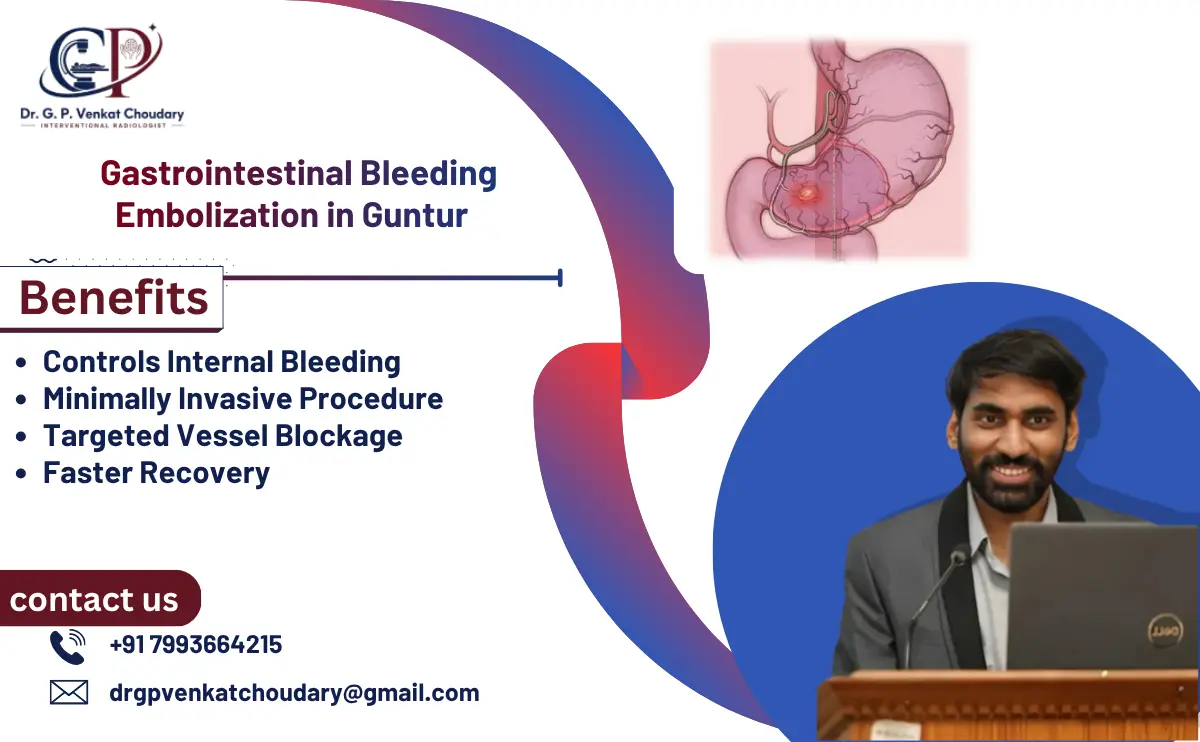Gastrointestinal Bleeding Embolization in Guntur